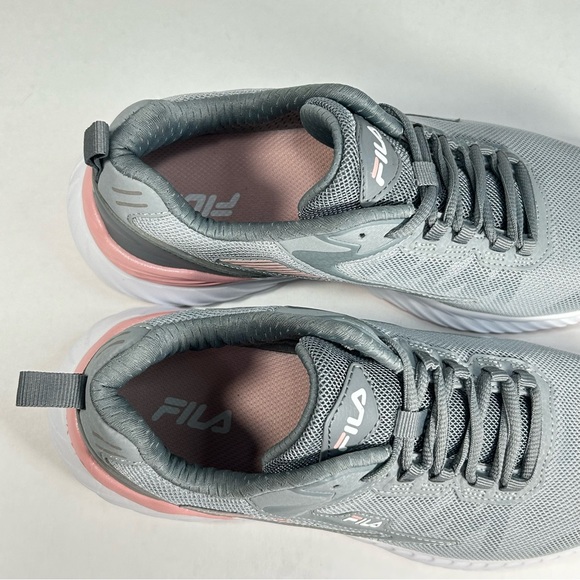 Fila Futurist C Gray & Blush Pink Athletic Running Sneakers Shoes; Women’s Sz 8 - Picture 13 of 16